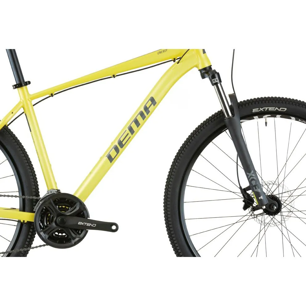 Dema Energy 1 29´´ Sunrace Rdm41 Mountainbike, Lime / dark grey, M