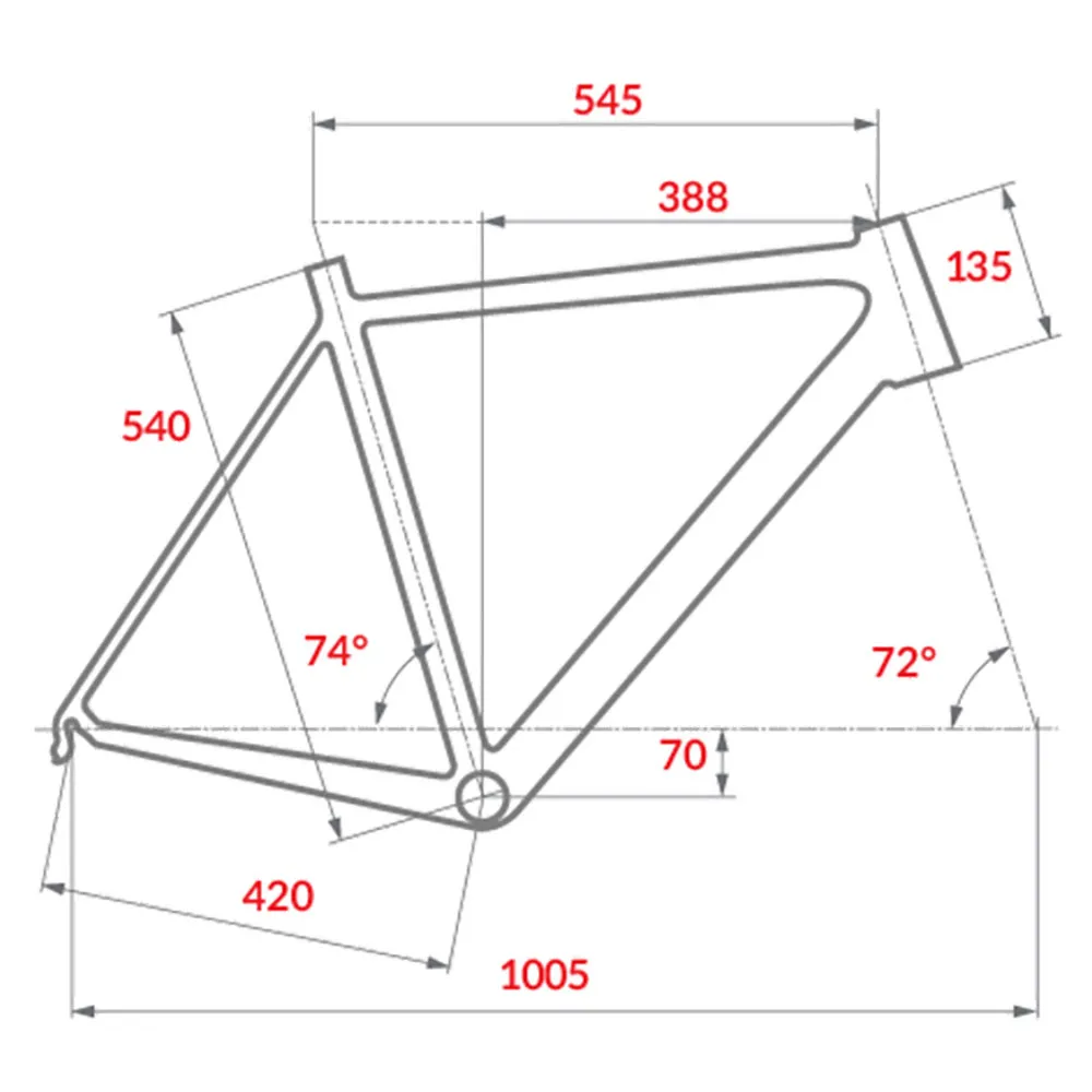 Dema Gritch 7 Grx Gravelbike, Brown / black Dema Gritch 7 Grx Gravelbike, Brown / black