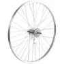 Dema Modet 26 X 1-3/8´´ Hinterrad, Silver, 9 x 130mm