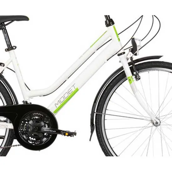 Dema Modet Orion Lady 26´´ Rd-tz500 Gsb Fahrrad, White / green, 18"