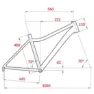 Dema Ravena 5 29´´ Altus Mountainbike, Dark bordo / grey, M/L