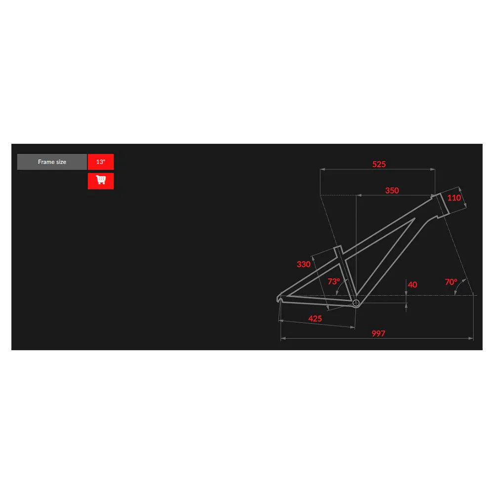 Dema Rocket 26´´ Mtb-rahmen, Dark grey, One Size