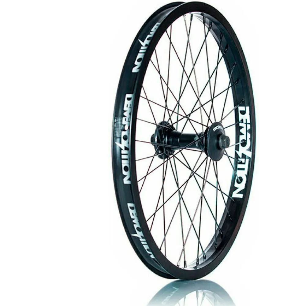 Demolition Whistler Pro Bmx Vorderrad, Black, 12 x 100mm Demolition Whistler Pro Bmx Vorderrad, Black, 12 x 100mm