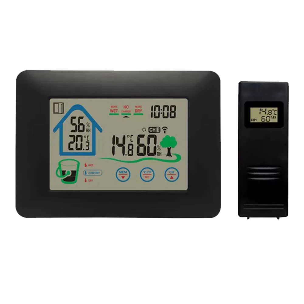 Denver Ws520 Wetterstation, Black, One Size Denver Ws520 Wetterstation, Black, One Size