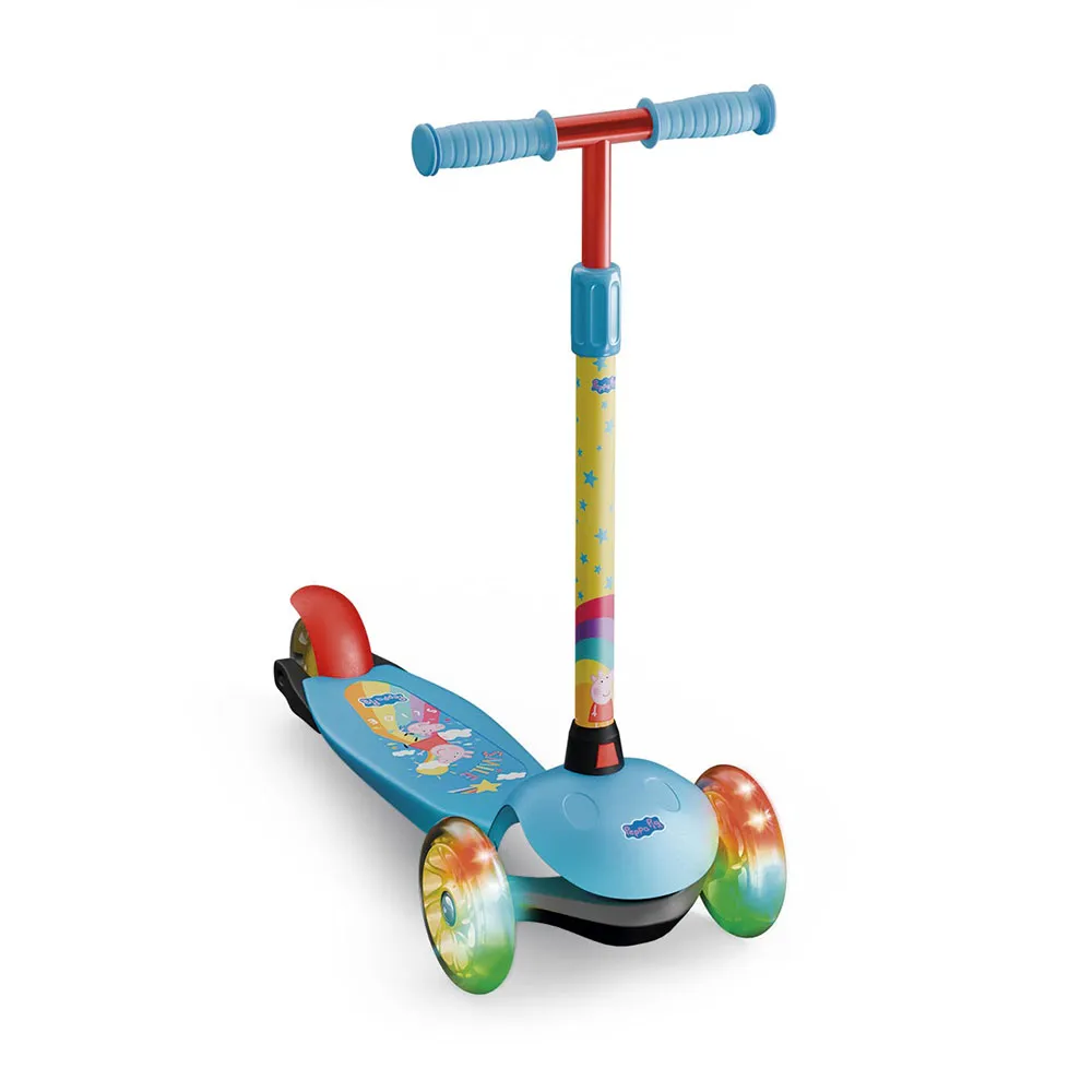 Deqube Peppa Pig : 3 Räder Mit Led-lichtern, Multicolor, One Size