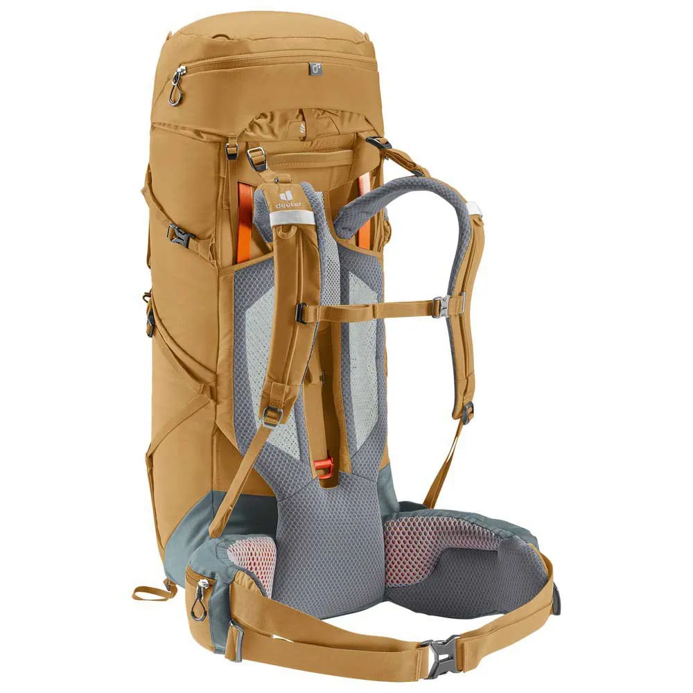 Deuter Aircontact Core 40+10l Rucksack, Almond / teal Deuter Aircontact Core 40+10l Rucksack, Almond / teal