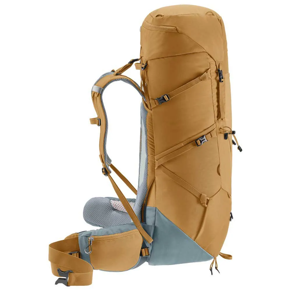 Deuter Aircontact Core 40+10l Rucksack, Almond / teal Deuter Aircontact Core 40+10l Rucksack, Almond / teal