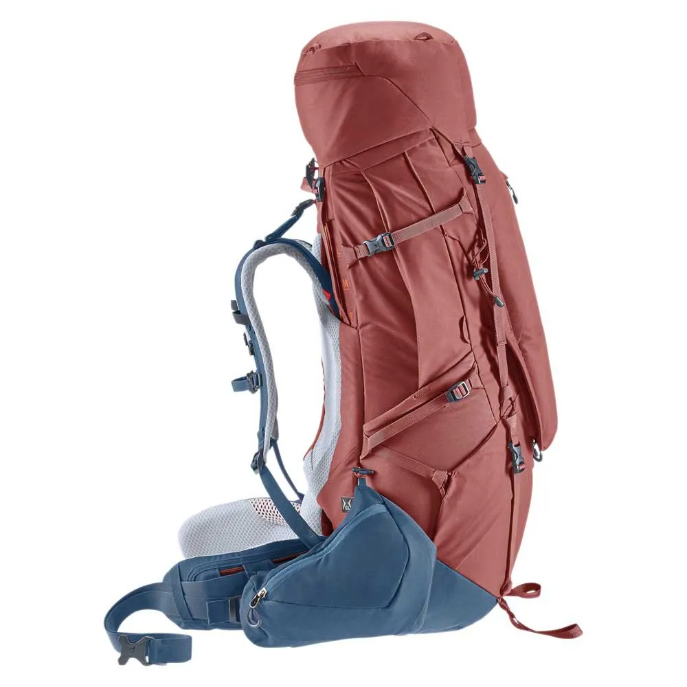 Deuter Aircontact X 60+15l Sl Rucksack, Redwood / ink Deuter Aircontact X 60+15l Sl Rucksack, Redwood / ink