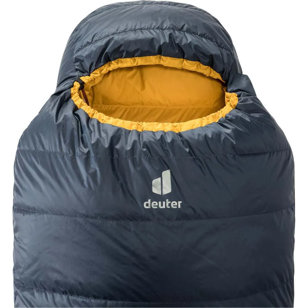 Deuter Astro 500 Schlafsack, Ink / curry, Left Zipper Deuter Astro 500 Schlafsack, Ink / curry, Left Zipper