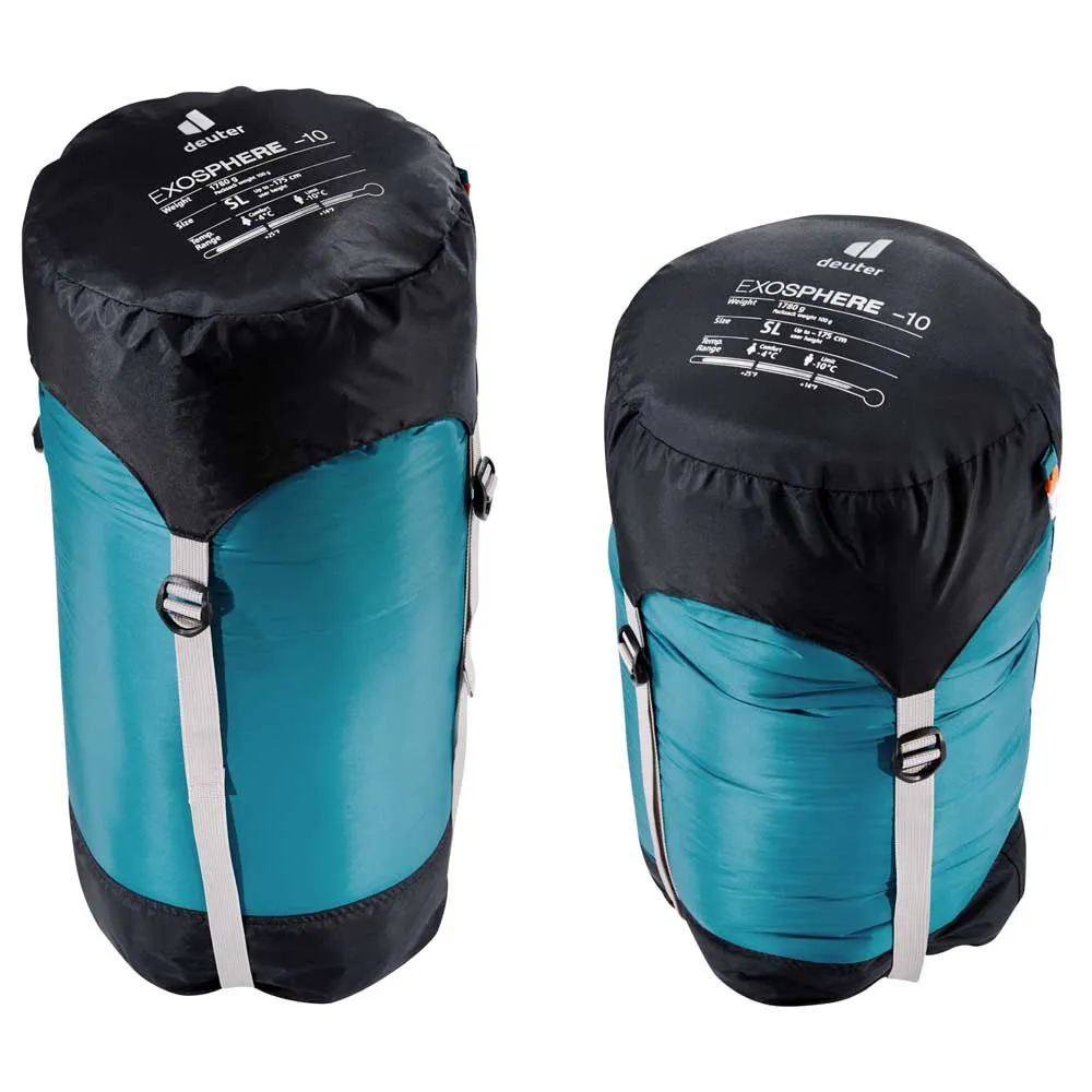 Deuter Exosphere-10° Sl Schlafsack, Petrol / mango, Left Zipper Deuter Exosphere-10° Sl Schlafsack, Petrol / mango, Left Zipper