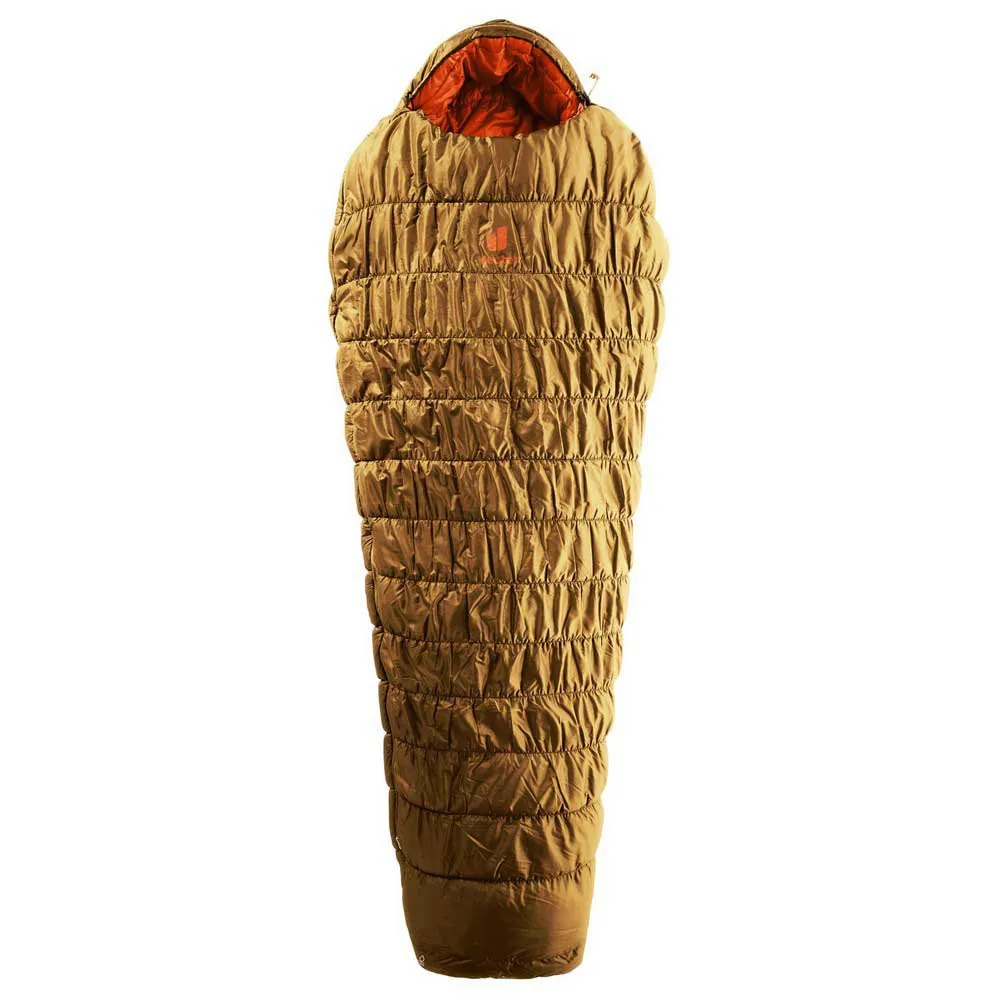 Deuter Exosphere-11° El Schlafsack, Almond / paprika, Left Zipper Deuter Exosphere-11° El Schlafsack, Almond / paprika, Left Zipper