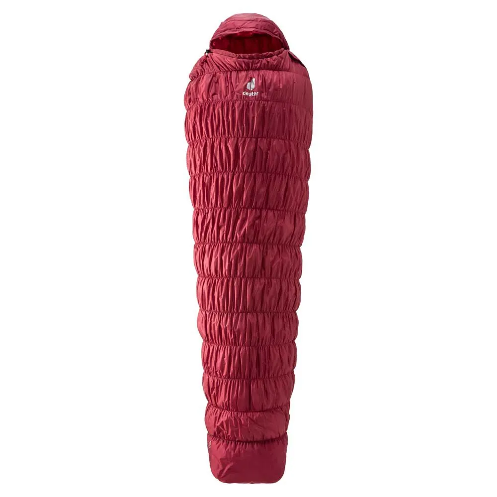 Deuter Exosphere-6° L Schlafsack, Cranberry / fire, Left Zipper Deuter Exosphere-6° L Schlafsack, Cranberry / fire, Left Zipper