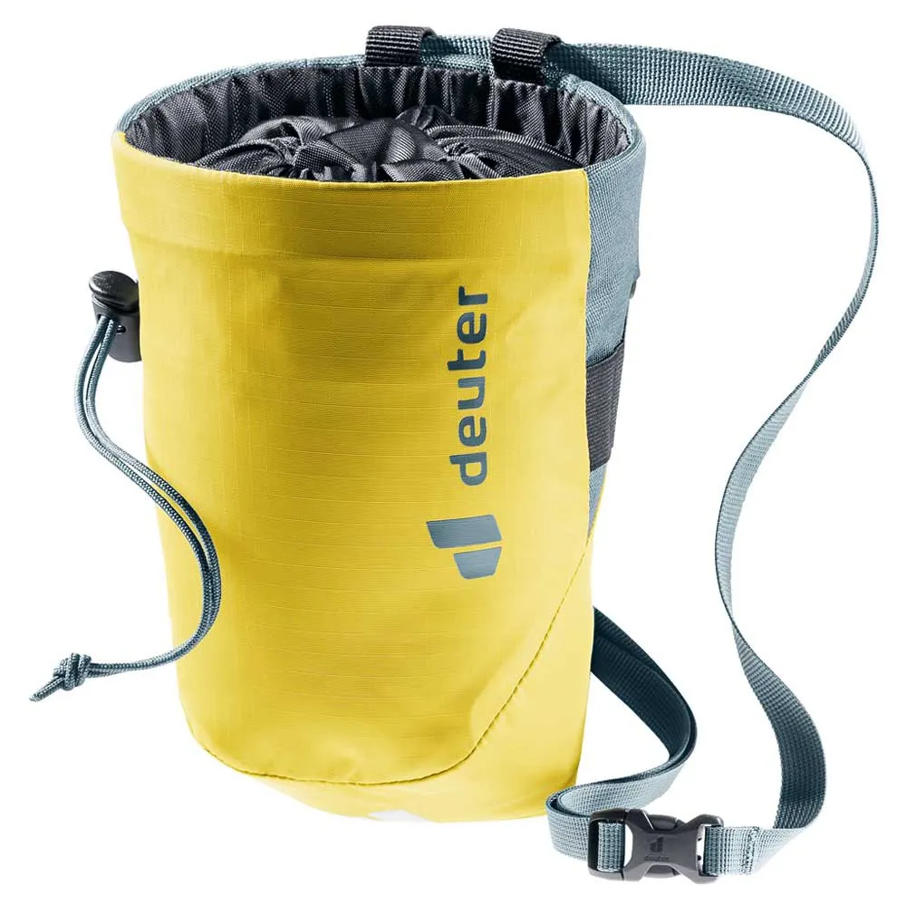Deuter Gravity Ii Chalkbag, Corn / teal, One Size Deuter Gravity Ii Chalkbag, Corn / teal, One Size