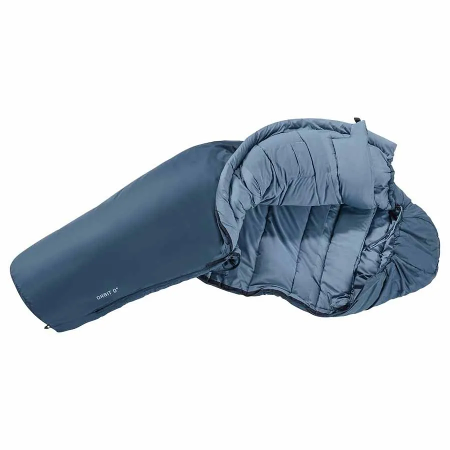 Deuter Orbit 0° Sl Schlafsack, Arctic / slateblue, Left Zipper Deuter Orbit 0° Sl Schlafsack, Arctic / slateblue, Left Zipper