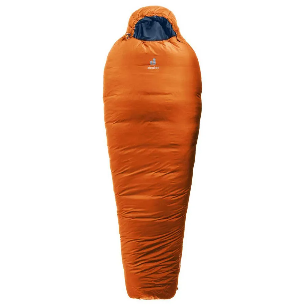 Deuter Orbit-5° El Schlafsack, Chestnut / ink, Left Zipper