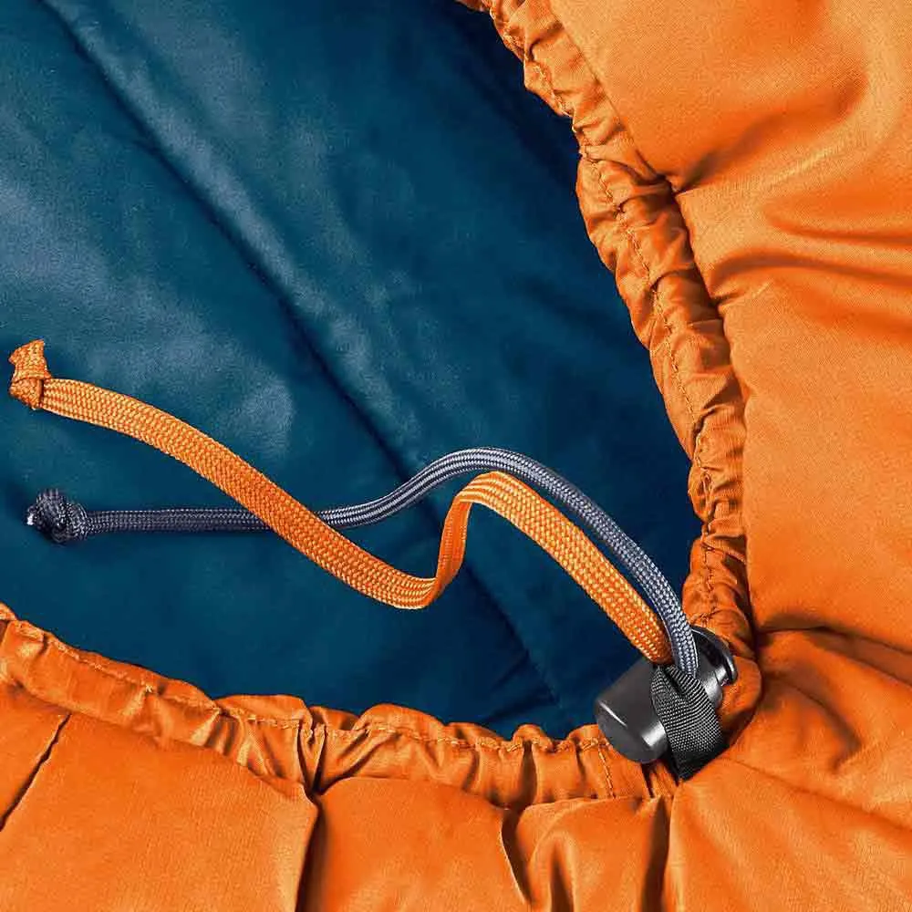 Deuter Orbit-5° El Schlafsack, Chestnut / ink, Left Zipper