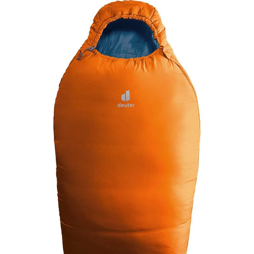 Deuter Orbit-5° El Schlafsack, Chestnut / ink, Left Zipper