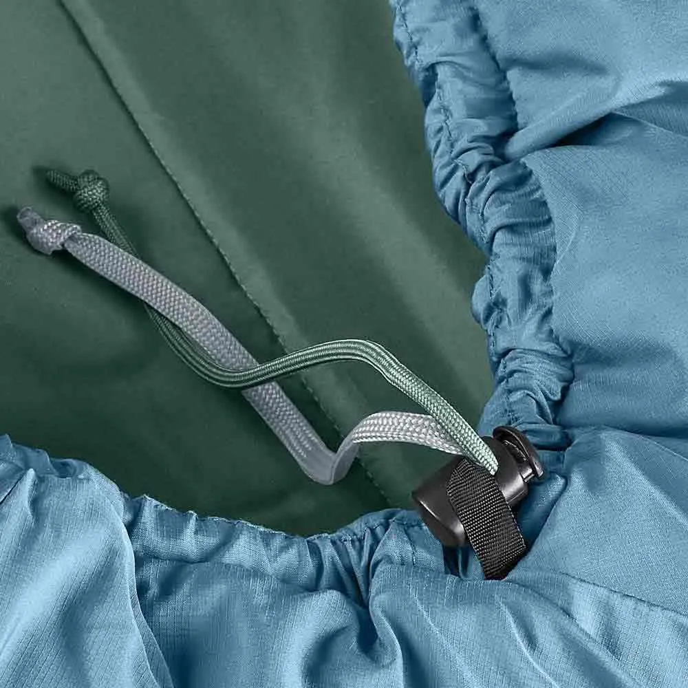 Deuter Orbit +5° Sl Schlafsack, Atlantic / sage, Right Zipper Deuter Orbit +5° Sl Schlafsack, Atlantic / sage, Right Zipper