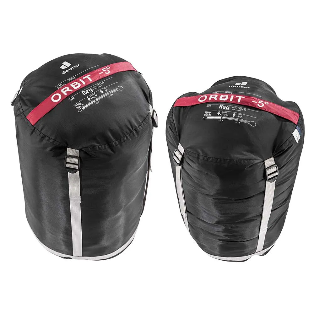 Deuter Orbit Schlafsack, Cranberry / steel, Right / Left Zipper Deuter Orbit Schlafsack, Cranberry / steel, Right / Left Zipper