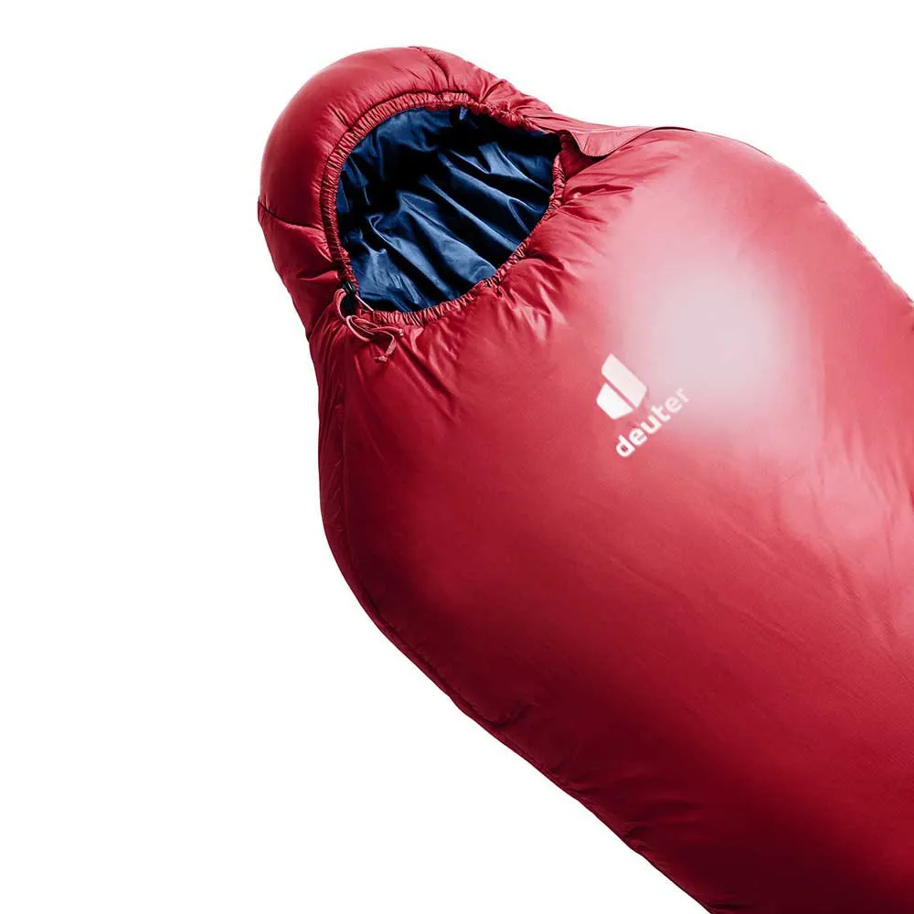 Deuter Orbit Schlafsack, Cranberry / steel, Right / Left Zipper Deuter Orbit Schlafsack, Cranberry / steel, Right / Left Zipper