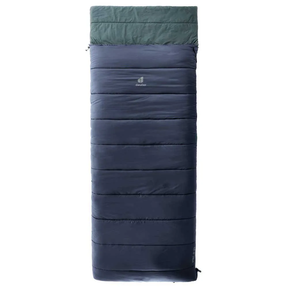 Deuter Orbit Sq-5° Schlafsack, Ink / teal, Left Zipper Deuter Orbit Sq-5° Schlafsack, Ink / teal, Left Zipper