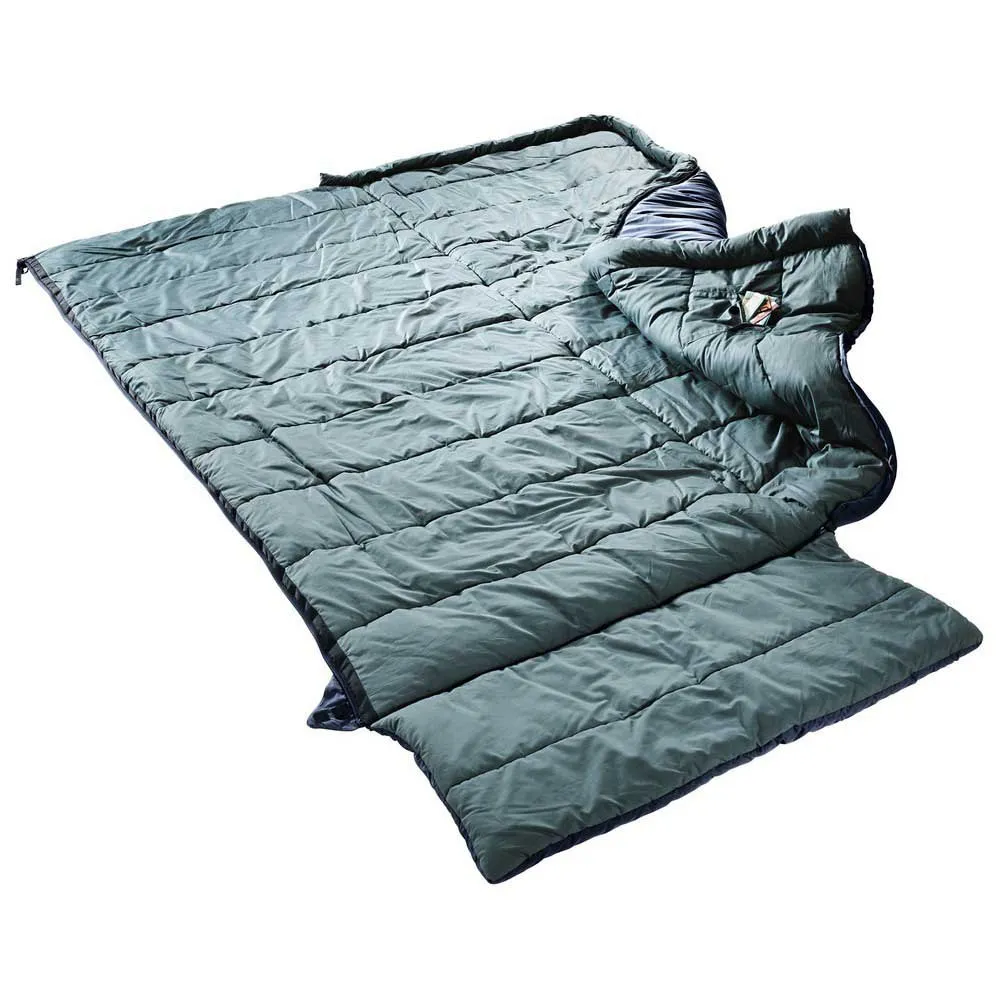 Deuter Orbit Sq-5° Schlafsack, Ink / teal, Left Zipper Deuter Orbit Sq-5° Schlafsack, Ink / teal, Left Zipper