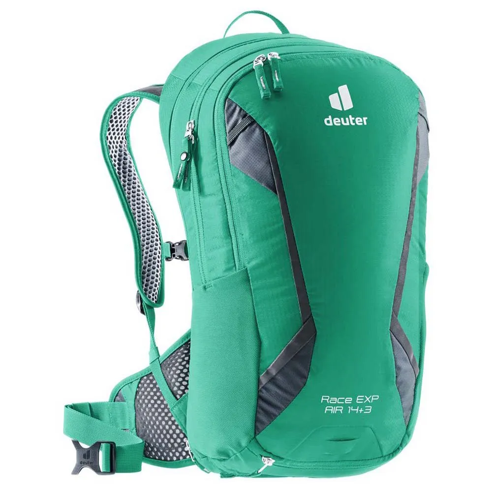 Deuter Race Exp Air 14+3l Rucksack, Fern / graphite, One Size Deuter Race Exp Air 14+3l Rucksack, Fern / graphite, One Size