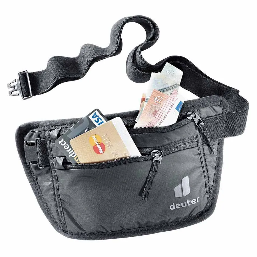 Deuter Security Money Belt I Brieftasche, Black Deuter Security Money Belt I Brieftasche, Black