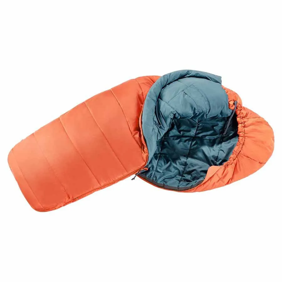 Deuter Starlight Pro Schlafsack, Paprika / slateblue, Left Zipper Deuter Starlight Pro Schlafsack, Paprika / slateblue, Left Zipper