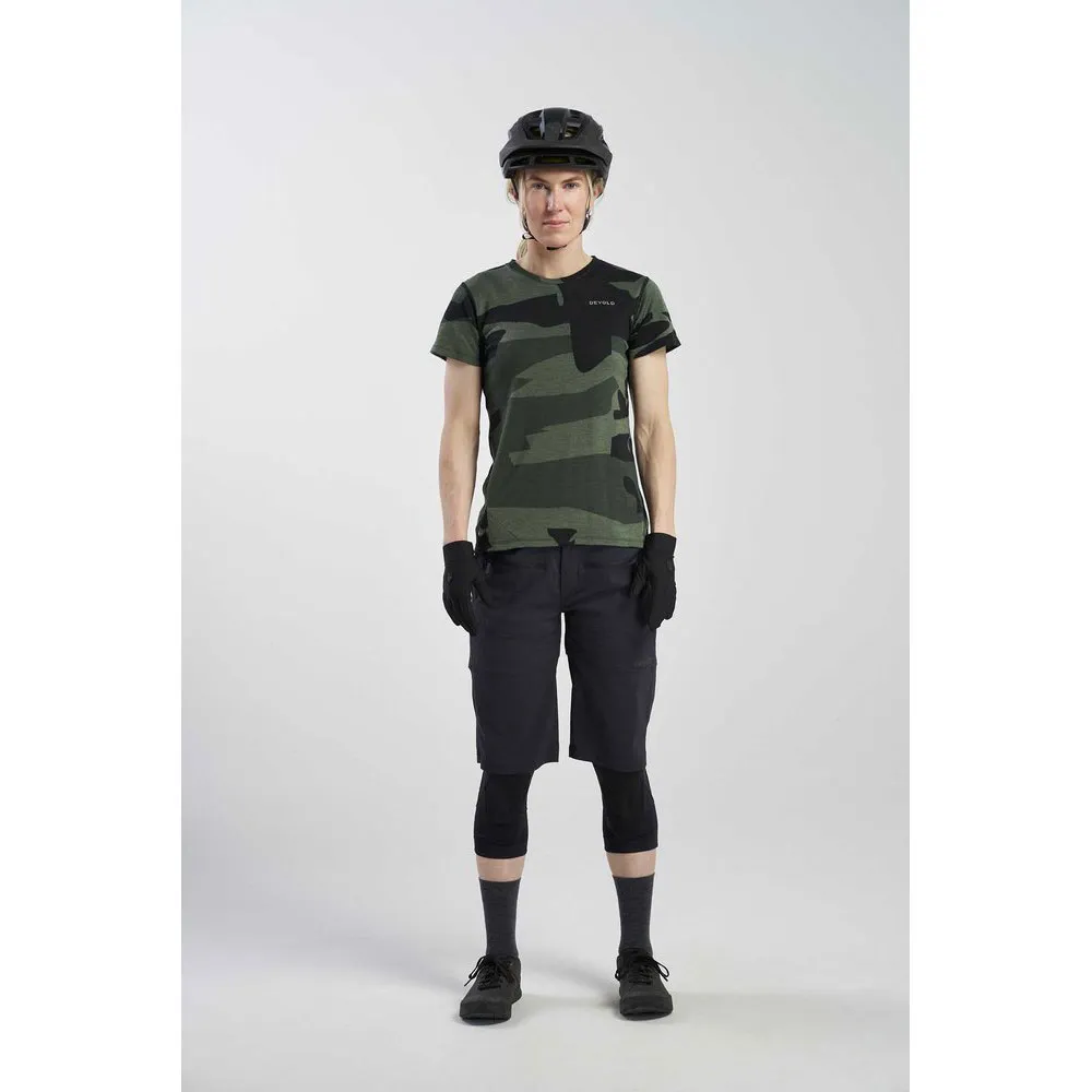 Devold Kløvstien Merino Kurzarm-t-shirt, Forest, S