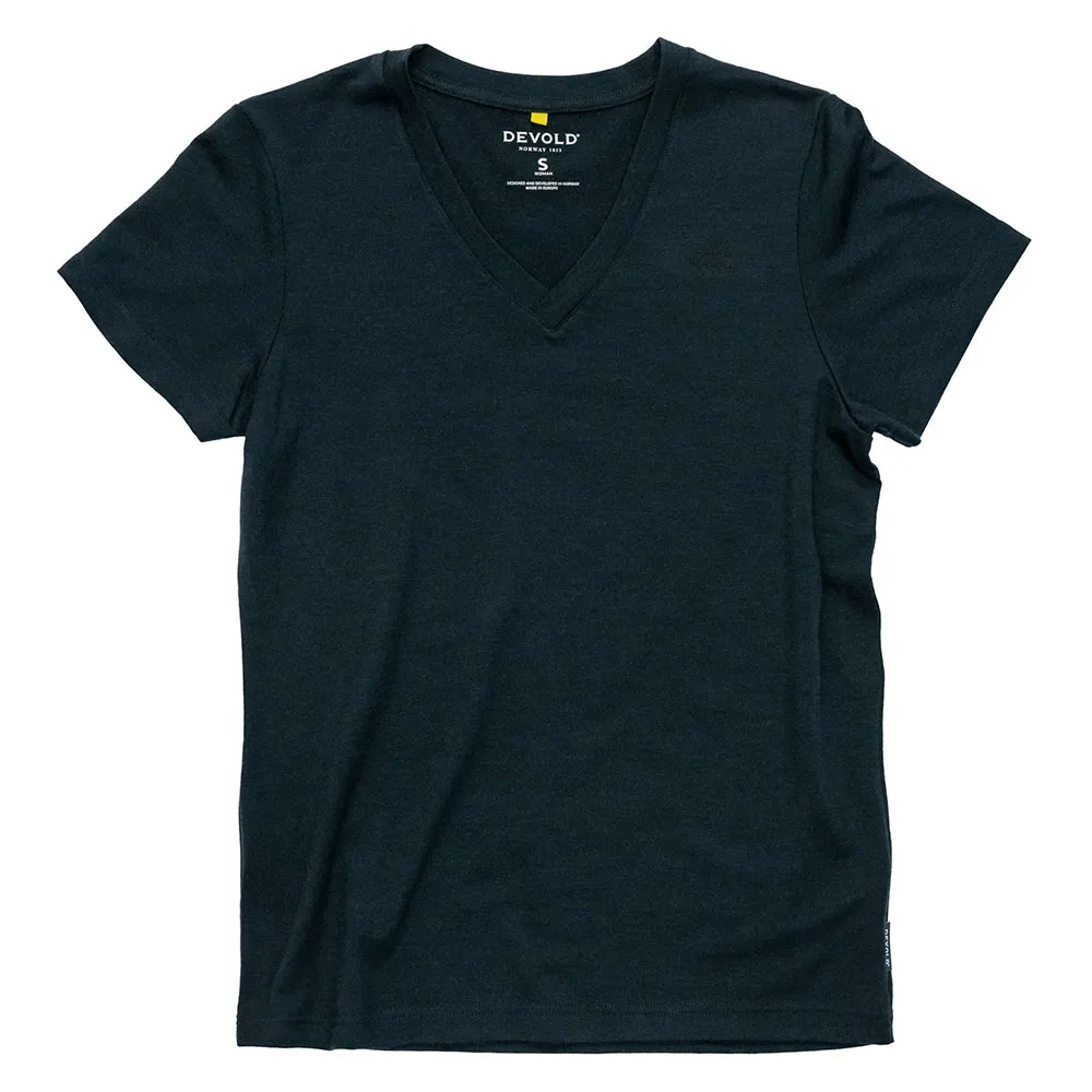Devold Premium V-neck Kurzarm-t-shirt