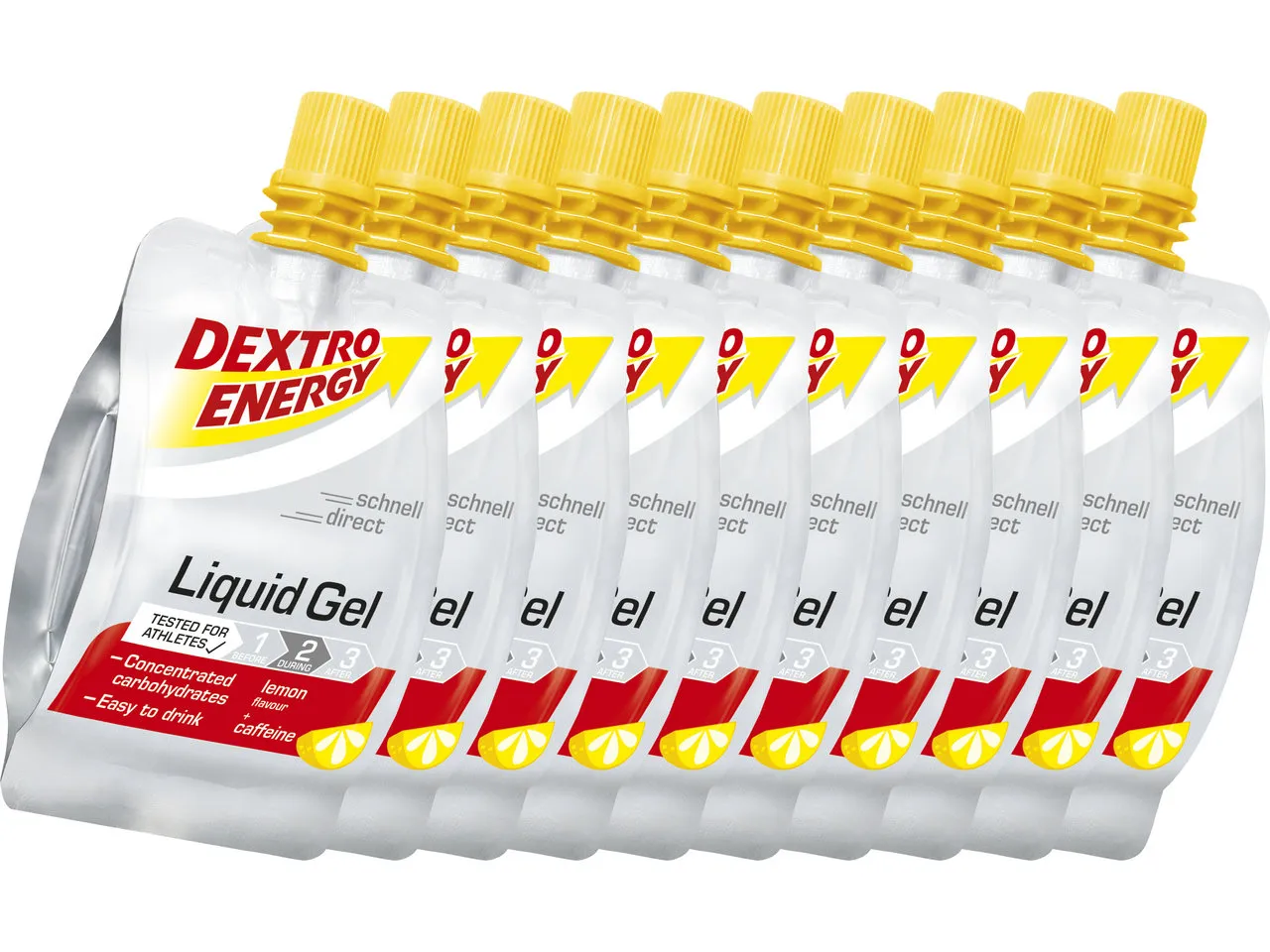 Dextro Energy Liquid Gel - 10 Stück, 600ml Dextro Energy Liquid Gel - 10 Stück, 600ml