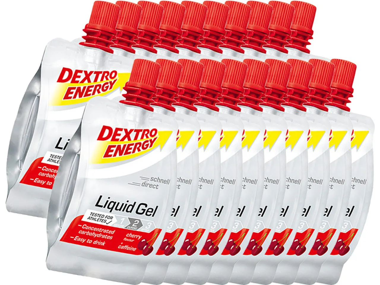 Dextro Energy Liquid Gel - 20 Stück, 1200ml
