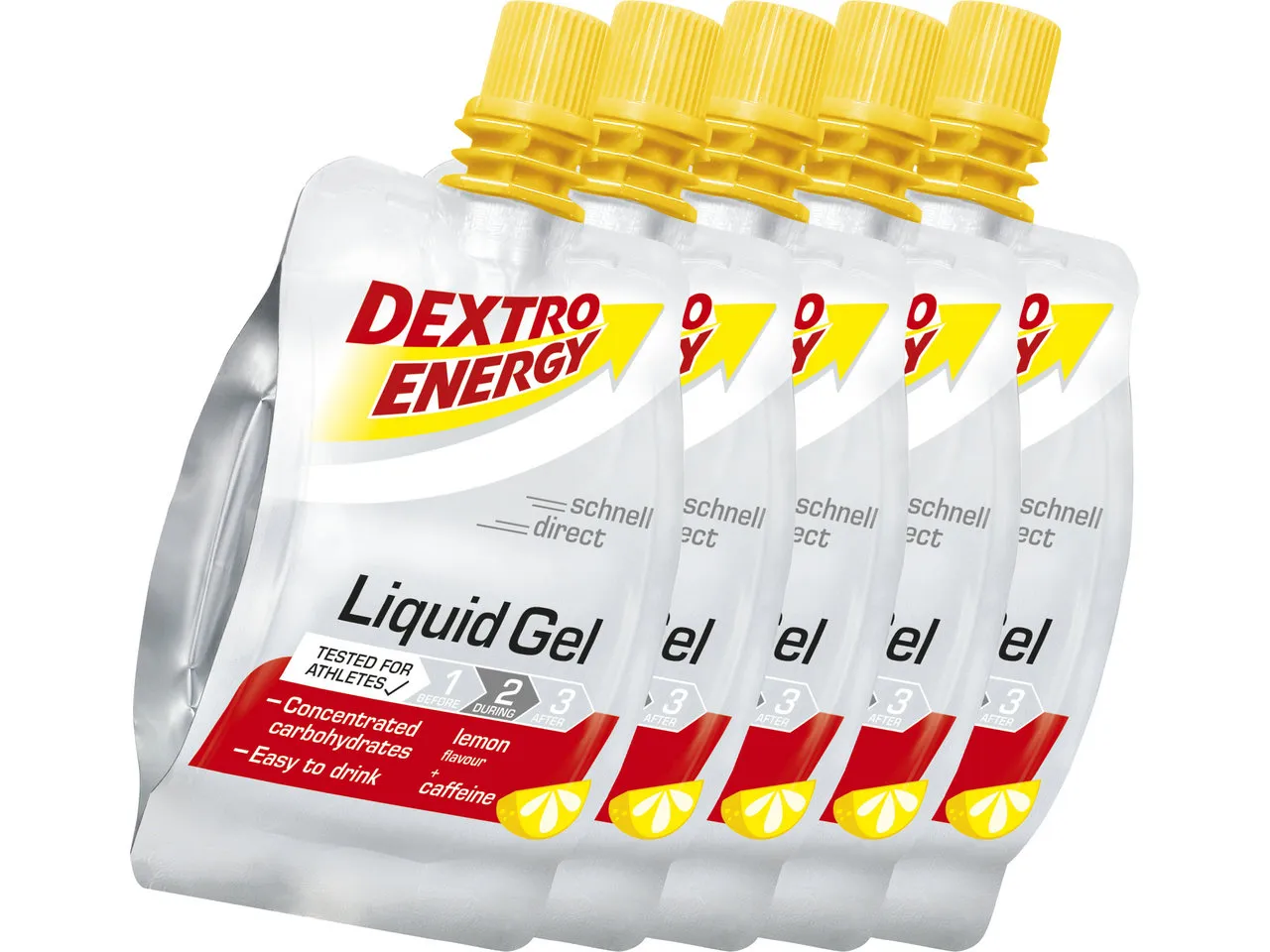 Dextro Energy Liquid Gel - 5 Stück, 300ml