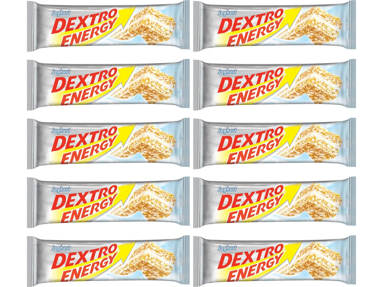 Dextro Energy Riegel - 10 Stück, 350g