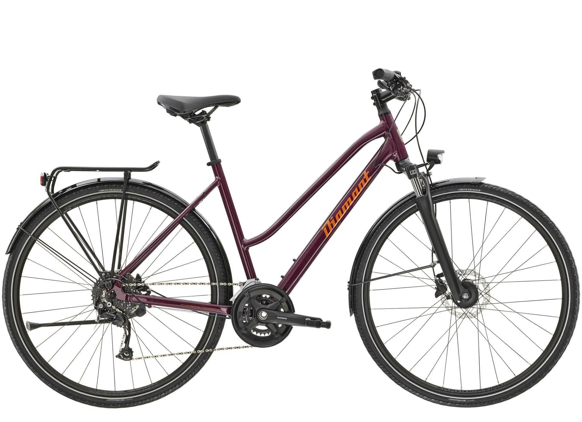 Diamant Elan Deluxe Purpur 2023 28" Trapez, Dunkelrot, L Diamant Elan Deluxe Purpur 2023 28" Trapez, Dunkelrot, L