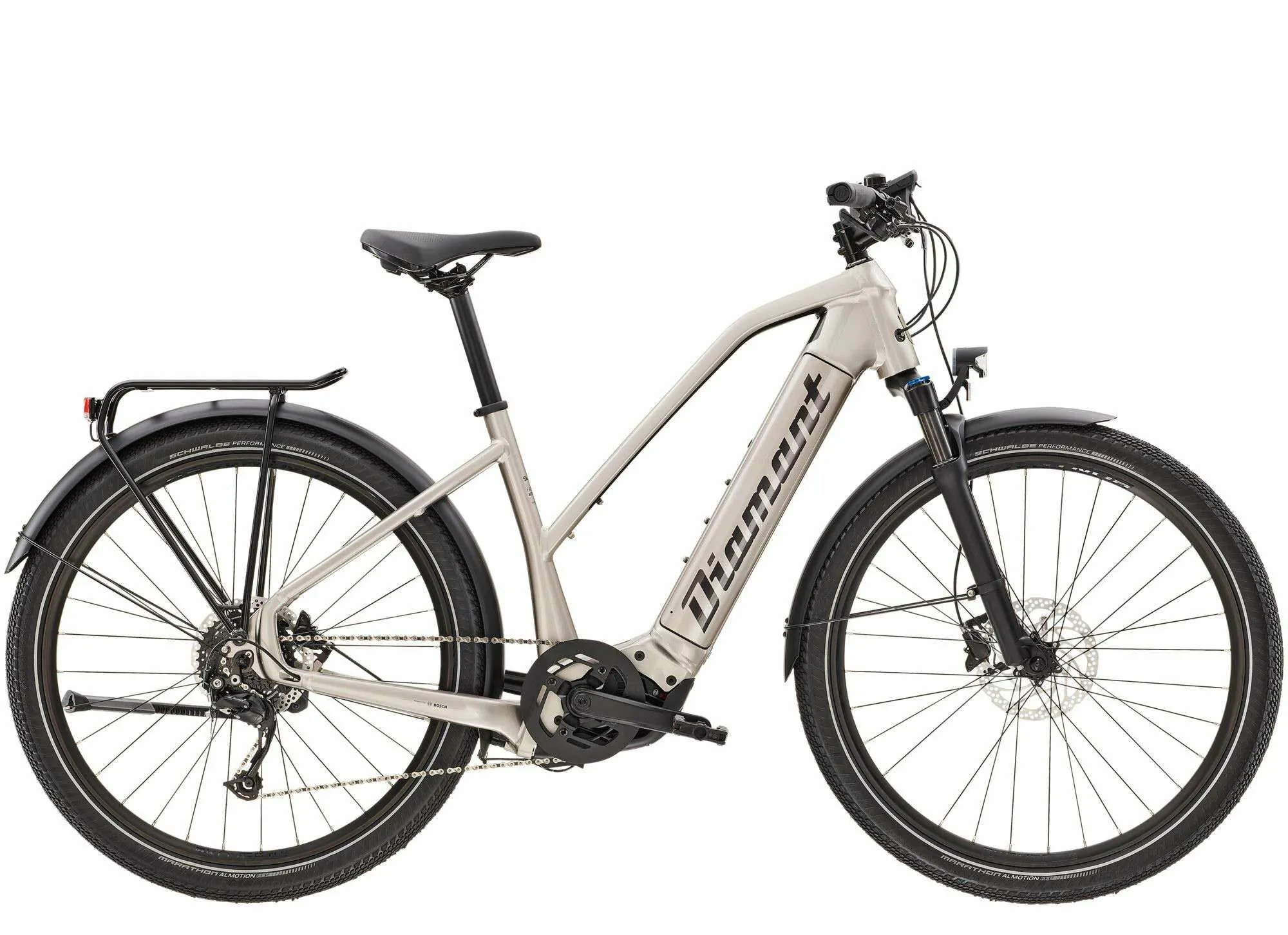 Diamant Zouma+ Iridium Metallic 27,5" 500 Wh Trapez, Silber, S