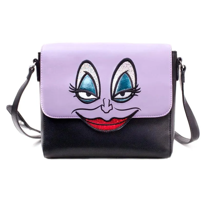 Difuzed Disney Little Mermaid Ursula Umhängetasche, Black / purple