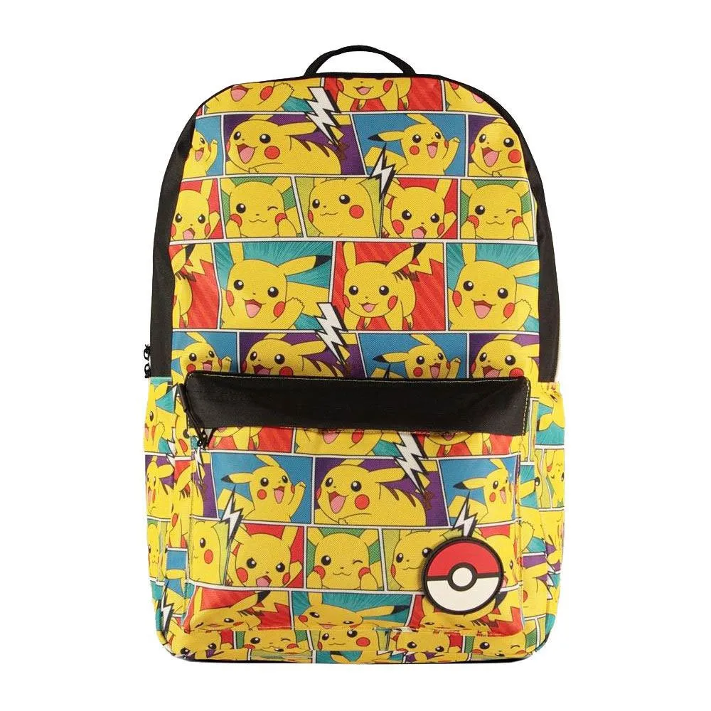 Difuzed Pokémon Pikachu Basic Rucksack, Multicolor