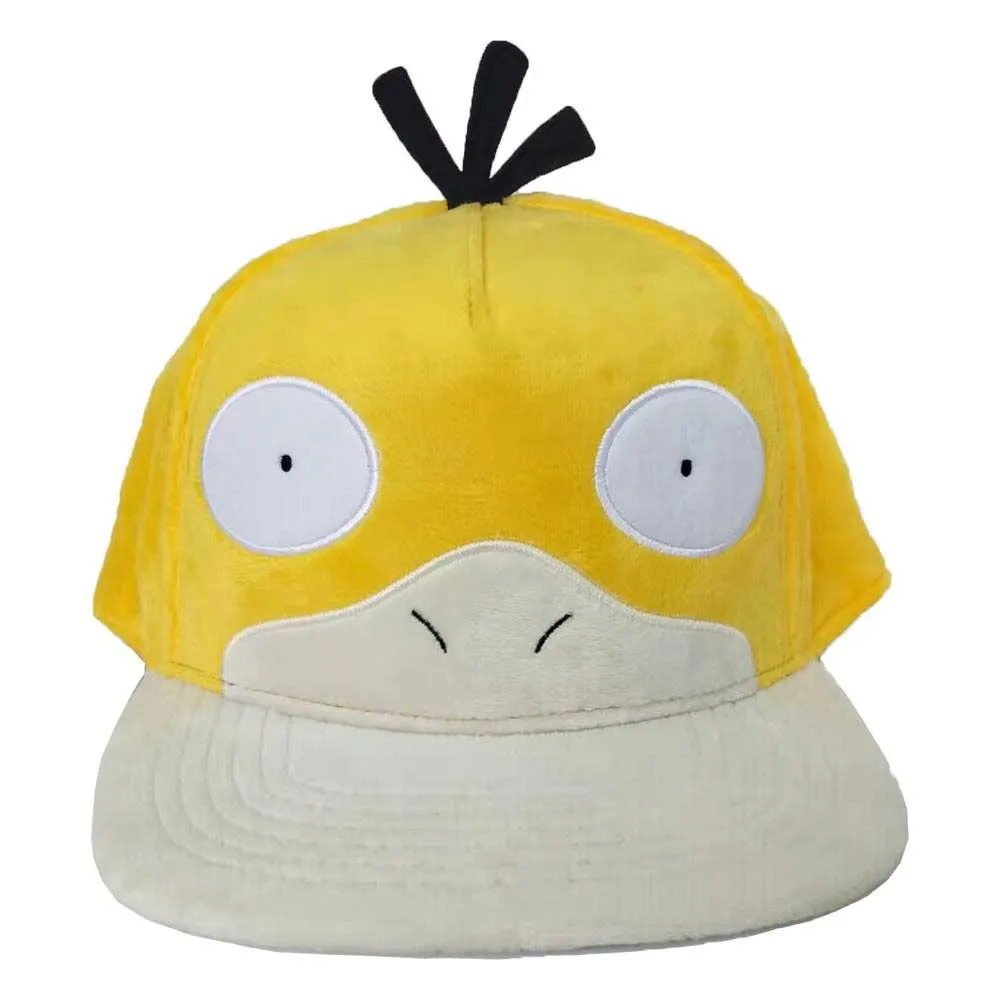 Difuzed Pokémon Plüsch Snapback Cap Psyduck, Multicolor, One Size Difuzed Pokémon Plüsch Snapback Cap Psyduck, Multicolor, One Size