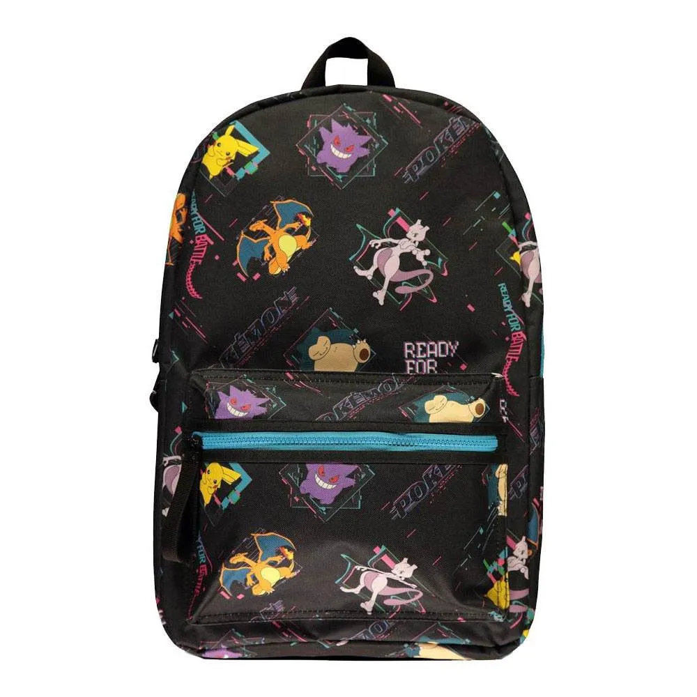 Difuzed Pokémon Ready For Aop Rucksack, Multicolor Difuzed Pokémon Ready For Aop Rucksack, Multicolor