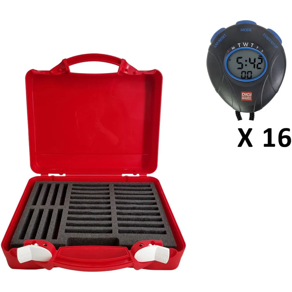 Digi Sport Instruments Dt1 Stoppuhr 16 Einheiten unisex, Black, One Size