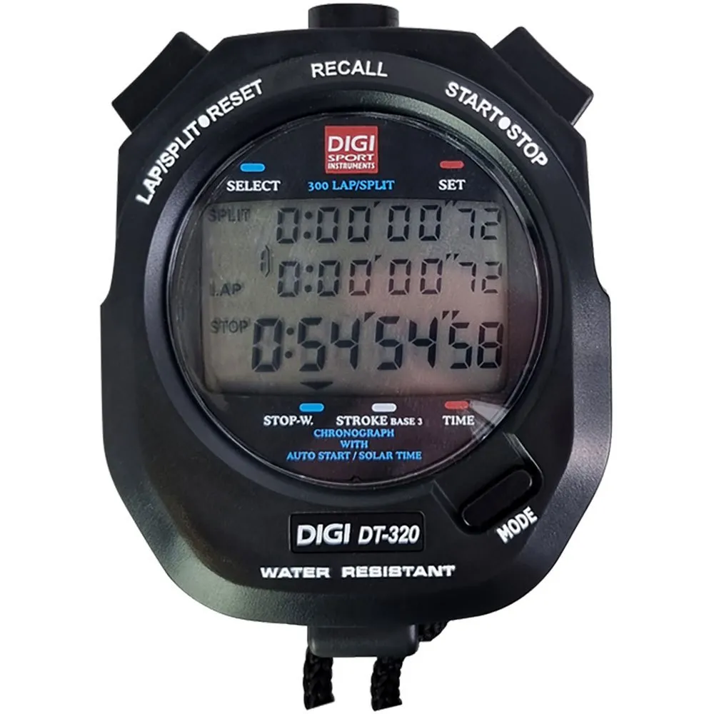 Digi Sport Instruments Dt320 Stoppuhr unisex, Black, One Size