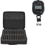 Digi Sport Instruments Sco Stoppuhr 16 Einheiten + Etui unisex, Black, One Size