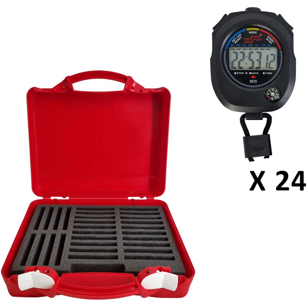 Digi Sport Instruments Sco Stoppuhr 24 Einheiten unisex, Black, One Size