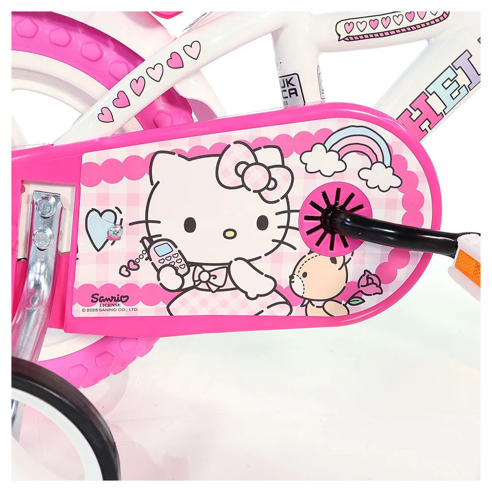 Dino Bikes 12´´ Hello Kitty Fahrrad, White, 3-5Y Dino Bikes 12´´ Hello Kitty Fahrrad, White, 3-5Y