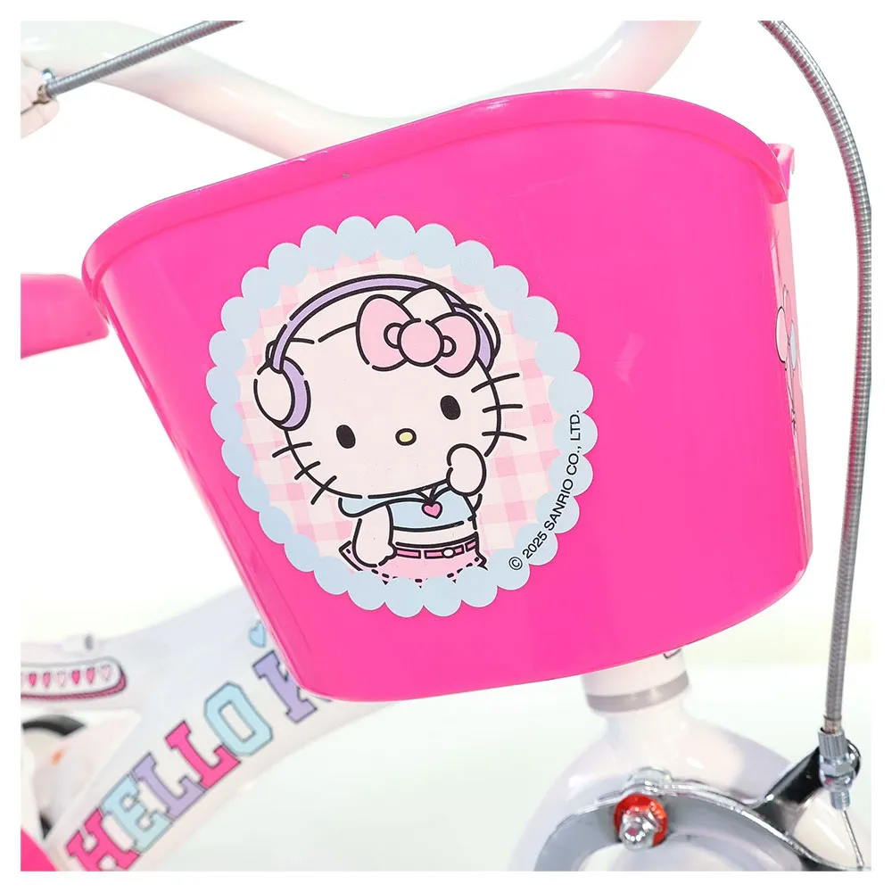 Dino Bikes 12´´ Hello Kitty Fahrrad, White, 3-5Y Dino Bikes 12´´ Hello Kitty Fahrrad, White, 3-5Y