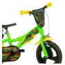 Dino Bikes 12´´ Teenage Mutant Ninja Turtles Fahrrad, Green, 3-5Y