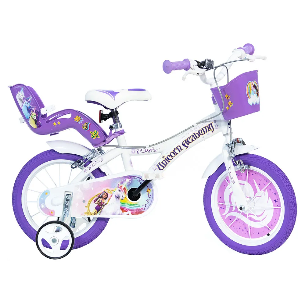 Dino Bikes 14´´ Einhorn-akademie Fahrrad, White, 4-6Y Dino Bikes 14´´ Einhorn-akademie Fahrrad, White, 4-6Y