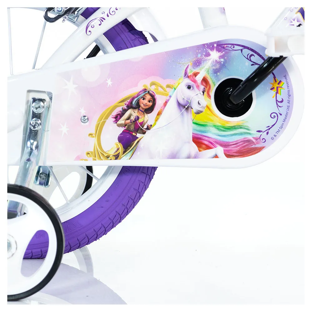 Dino Bikes 14´´ Einhorn-akademie Fahrrad, White, 4-6Y Dino Bikes 14´´ Einhorn-akademie Fahrrad, White, 4-6Y